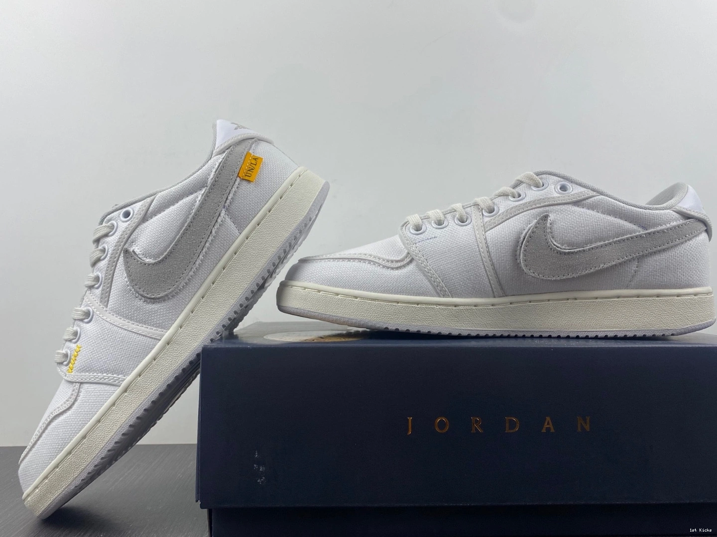 White SP AJKO Jordan Retro Union Low 1  Canvas DO8912-101 1110